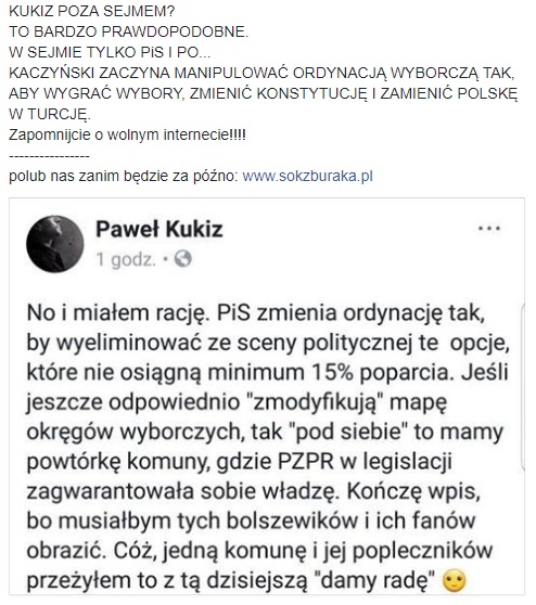 Kukisna facebooku